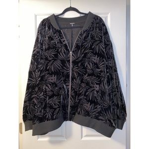 black velvet bomber jacket